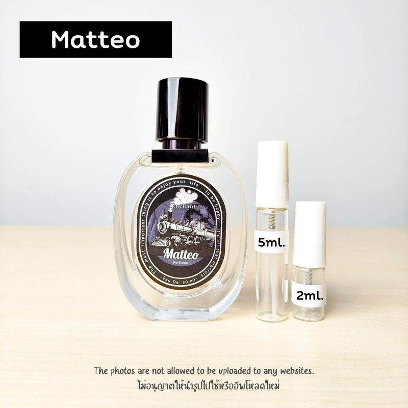 น้ำหอมแบ่งขาย น้ำหอมmatteo Signature Enchant winifred lovepotion 2ml 5ml