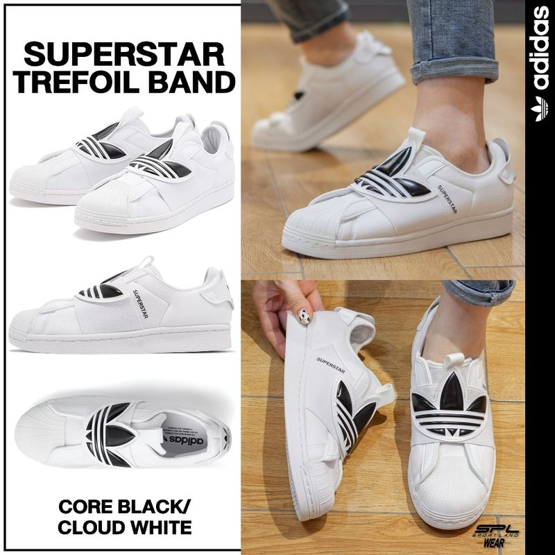 Adidas Collection อาดิดาส รองเท้าผ้าใบ รองเท้าลำลอง OG M Superstar Slip On GZ8399 (3200) EOSS