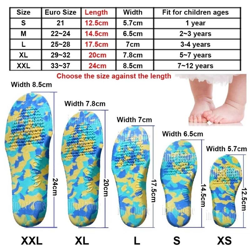 VTTO 1-12ปีเด็ก Orthopedic Insole X O ประเภทขา Arch สนับสนุนรองเท้าเบาะเด็กฟุต Valgus แก้ไขแบนเท้า Care