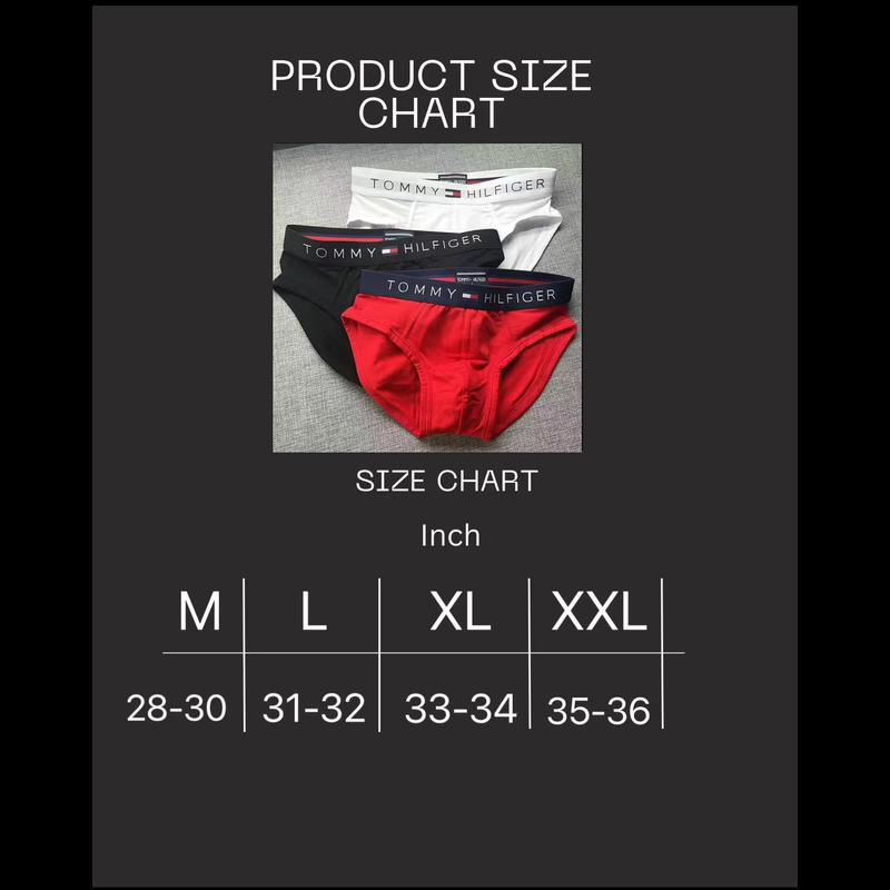 Men’s underwear briefs กางเกงในชาย กางเกงในผู้ชาย (3ชิ้น) เนื้อผ้าระบายอากาศได้ดี ดูดซับเหงื่อ