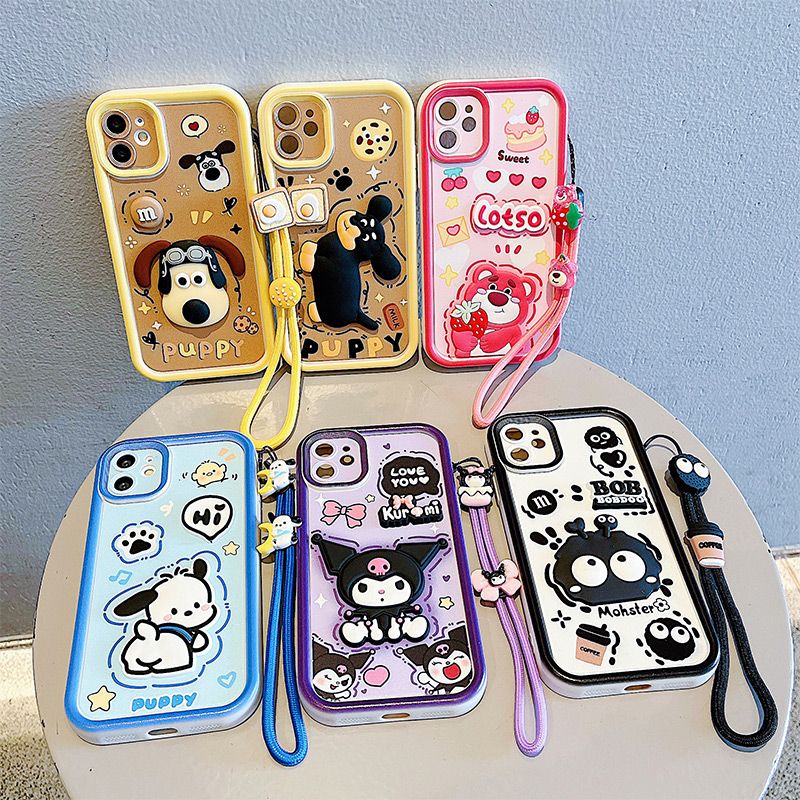 กาแล็คซี่ A05 A05S A03 A03S A04 A04S A04E A11 M11 A31 A51เคสแฟชั่นการ์ตูนตุ๊กตา3D น่ารักการ์ตูนอะนิเมชั่น,T1（No Lanyard）,Samsung Galaxy A51