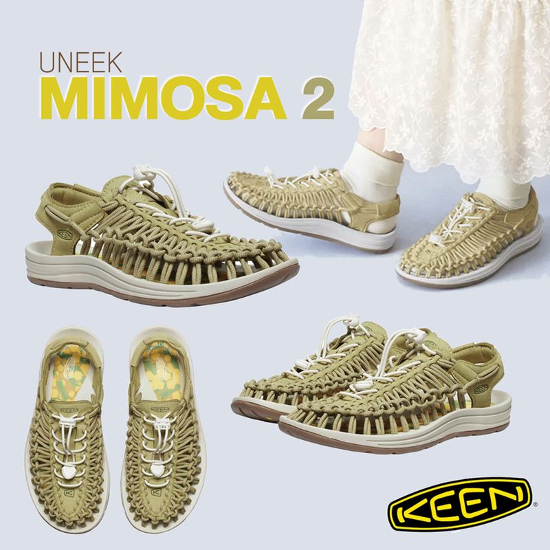 [ลด30% เก็บโค้ด 7700FASHDD] KEEN Women's Uneek x Mimosa 2 - Limited Edition รองเท้า คีน แท้ ผู้หญิง