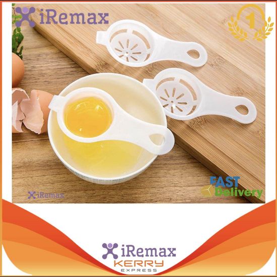 iRemax ช้อนแยกไข่ ที่แยกไข่ ช้อนแยกไข่ขาว ไข่แดง แบบมีที่หนีบติดกับภาชนะ 1Pc