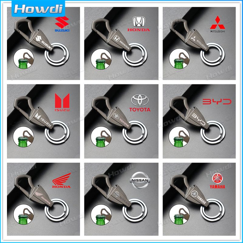 พวงกุญแจที่เปิดขวด โลหะผสม สไตล์สร้างสรรค์ สําหรับรถยนต์