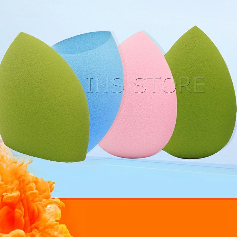 INS ฟองน้ำแต่งหน้า พัฟฟองน้ําสําหรับแต่งหน้าใช้ได้ทั้งแบบแห้งและเปียกSponge beauty egg