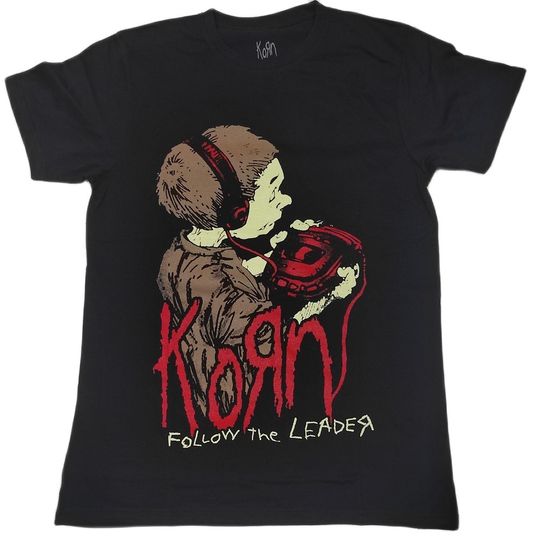 เสื้อยืดวง KORN Follow the leader ลายใหม่ปี 2023 s-5xl