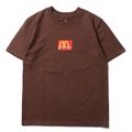 Travis Scott ผลิตภัณฑ์ใหม่แคคตัสแจ็ค X 🍟🍔แมคโดนัลด์ค่ะ🍟🍔เสื้อยืดแขนสั้นคู่รักสตรีทแวร์แฟชั่นเสื้อยืดฤดูร้อน[ M-XXL]