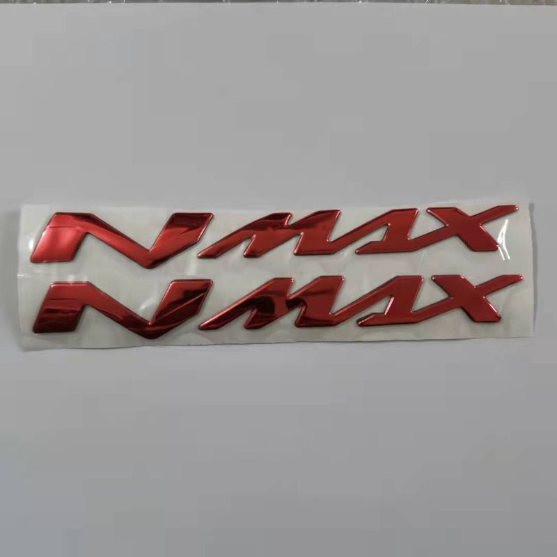 สติ๊กเกอร์โลโก้ 3 D สําหรับตกแต่งรถจักรยานยนต์ Yamaha Nmax N Max N - Max 155 250 400 one pair