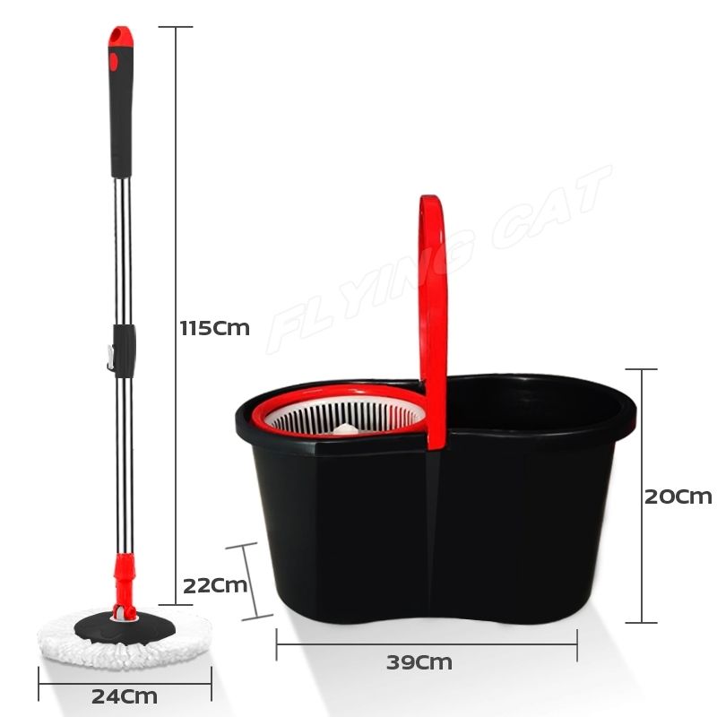 Spin Mop ไม้ม็อบ ม๊อบ ไม้ม๊อบ ไม้ม๊อบถูพื้น ถังปั่นไม้ม๊อบ ไม้ม๊อบดันฝุ่น Mop ไม้ม็อบถูพื้น ไม้ถูพื้นไมโครไฟเบอร์ ไม้ถูพื้นหัวสแตน