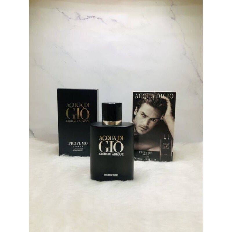 แบรนด์แท้ 100% Giorgio Armani Acqua Di Gio 100/Acqua Di Gio Absolu EDP/Acqua di Gio Profumo EDP 100ml. กล่องปิดผนึก