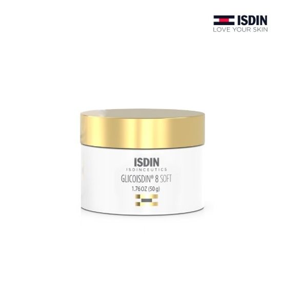 ISDIN ISDINCEUTICS GLICOISDIN 8 SOFT CREAM ครีมผลัดเซลผิวอย่างล้ำลึก เผยผิวหน้าละเอียดเนียนใส ลดเลือนริ้วรอยแห่งวัย