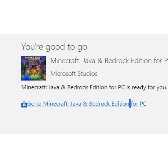 [เกม PC][Windows] Minecraft Java & Bedrock KEY แท้ ✨