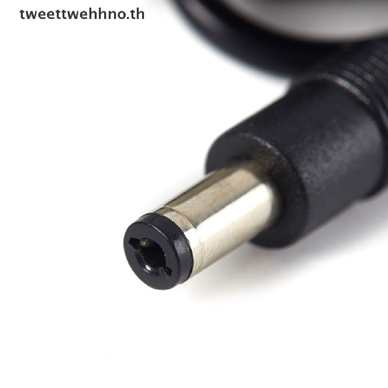 Tweettwehhno อะแดปเตอร์แปลงสายชาร์จ USB DC สําหรับปัตตาเลี่ยนโกนหนวด DC5.5* 2.1 มม.