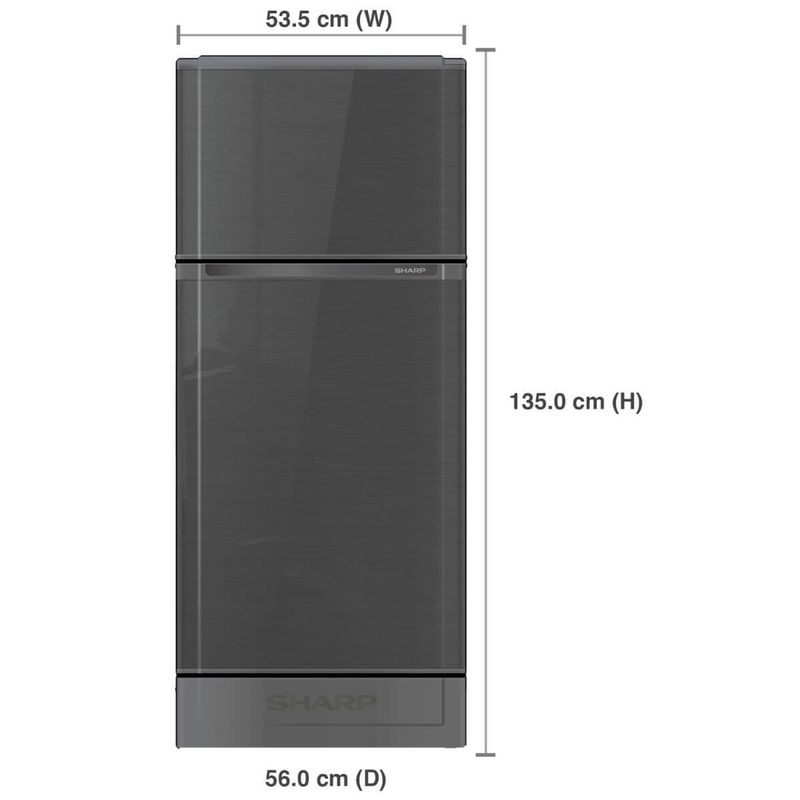 ขายดีสุด!(Coin Cashback 10%) ตู้เย็น SHARP รุ่น SJ-C19E-WMS 2 ประตู ขนาด 5.9 คิว รับประกันศูนย์คอมเพรสเซอร์ 10 ปี