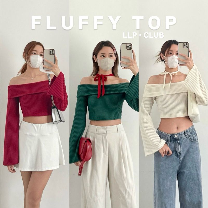 Lalapis FLUFFY TOP🖤