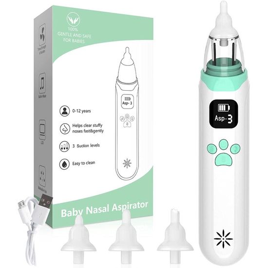 Dr.Isla U90 ที่ดูดน้ำมูกเด็ก เครื่องดูดน้ำมูก ที่ดูดน้ำมูก Soft Nasal Aspirator เครื่องดูดน้ำมูกอัตโนมัติช่วยแก้อาการหวัดของทารกนำเข้าจากสิงคโปร์