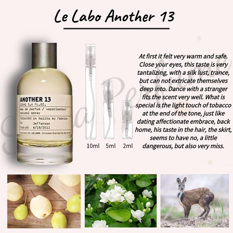 (🚚พร้อมส่ง 👑100%ของแท้ 👑)Le Labo Another13 & Santal 33 & Rose31 & The Matcha 26 EDP 2ml 5ml 10ml