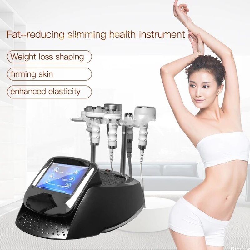 Body Slimming เครื่องลดน้ำหนัก 80K Ultrasound Cavitation  5D สูญญากาศ สําหรับสปา