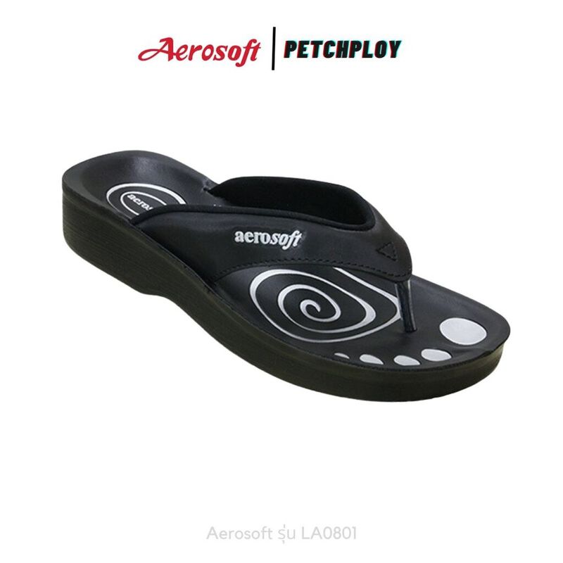 Aerosoft รุ่น 0801 รองเท้าแตะแบบสวม แอโร่ซอฟ เบอร์ 35-41 รุ่น LA0801