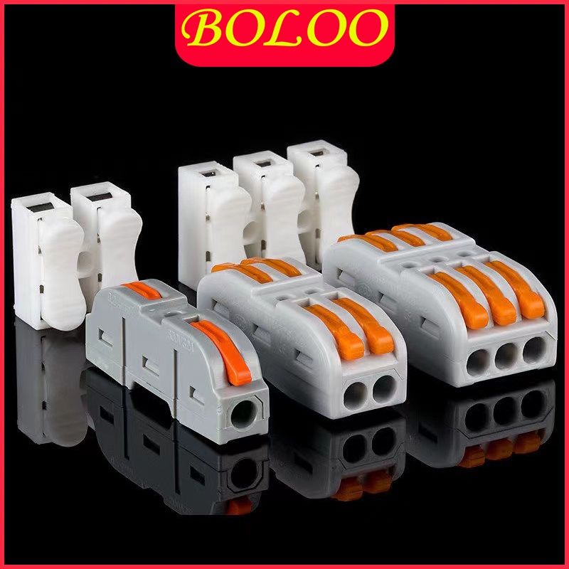 ขั้วต่อสายไฟ PCT-212 PCT-213 PCT-215 Wire connector terminal ความปลอดภัย