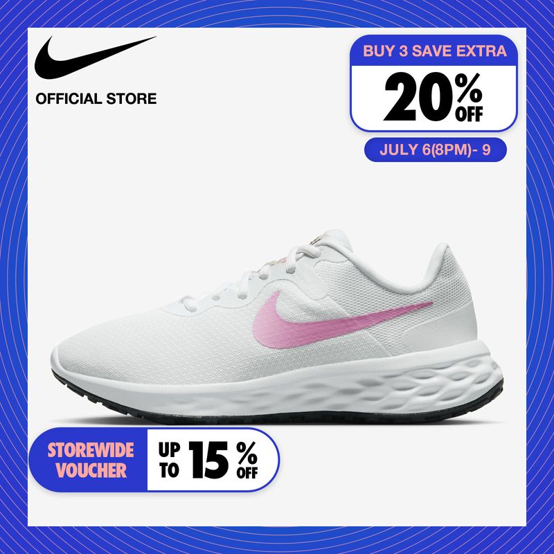 Nike Womens Revolution 6 Next Nature Shoes - White ไนกี้ รองเท้าผู้หญิง Revolution 6 Next Nature - สีขาว