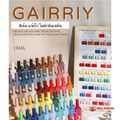 Gairriy สีทาเล็บเจล ขวดบอกสี 15ml สีเจล UV/LED ชนิดต้องอบ 60สี (1-30)