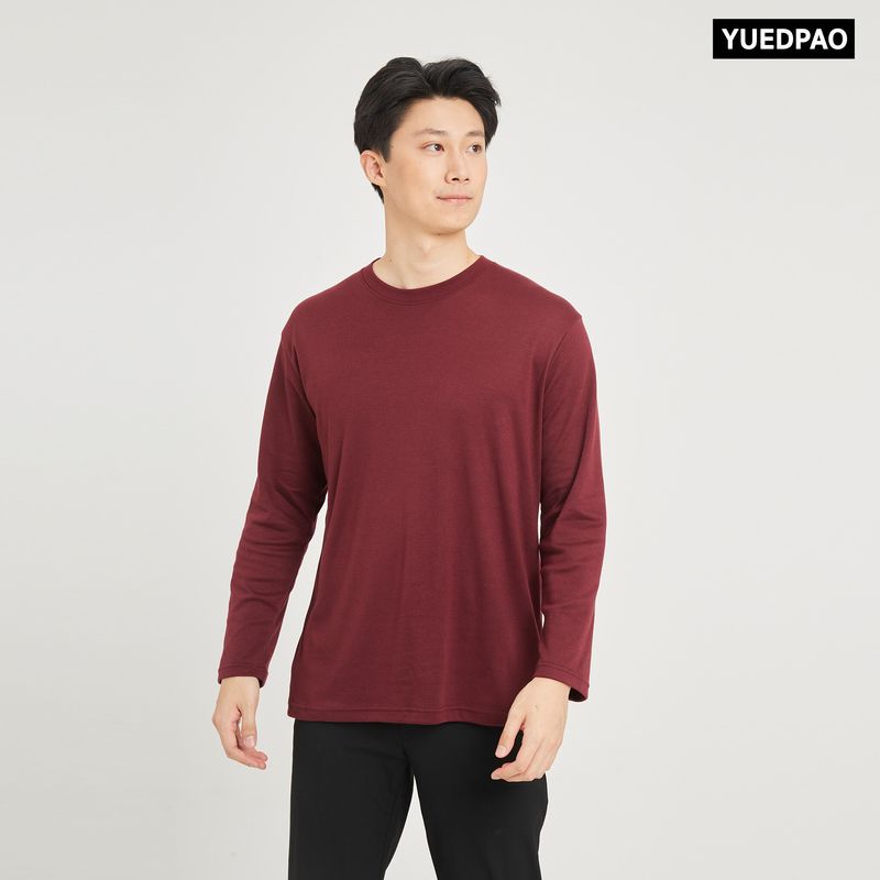 Yuedpao[ใหม่ล่าสุด]รุ่นโคตรนุ่ม นุ่มตั้งแต่กำเนิด ยืดแต่ไม่ย้วย ยับยาก เสื้อยืด LongSleeve  Set Basic