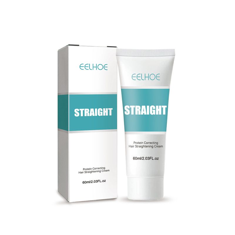 EELHOE ครีมยืดผม สูตรเข้มข้น เอ๊กตร้าแคร์ Hair Straightener Cream Strong/Care  ผมตรงเรียบ ไม่แห้งเสีย ผมเส้นใหญ่แข็งแรง-ผมธรรมชาติ แดเมจ แฮร์ ผมธรรมดา  ผมอ่อนแอ Nigao Hair Straight Hair Normal