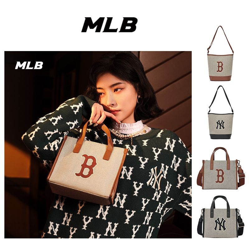 พร้อมส่ง⭐ ของแท้💯% MLB  BAG กระเป๋าถือรุ่นใหม่ กระเป๋าสะพาย