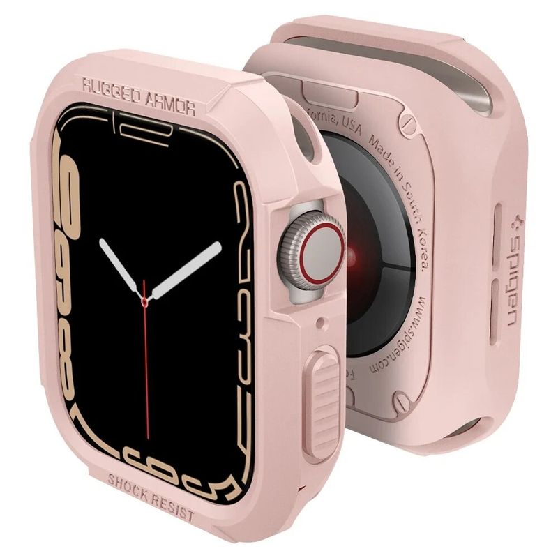 เคสสำหรับ Apple Watch Spigen เคสนิ่ม TPU45มม. 44มม. 41มม. 40มม. สำหรับ IWatch Series 9 8 7 6 5 4 3 2 1