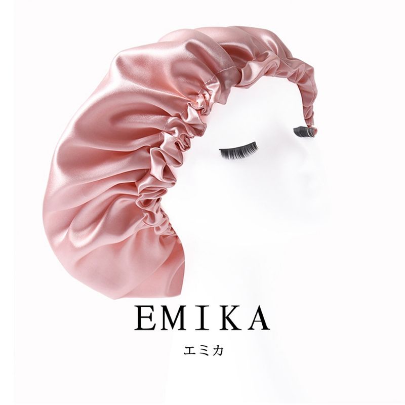 หมวกอาบน้ำคุณภาพสูง EMIKA Hair Care Cap หมวกอาบน้ำกันน้ำเรียบง่ายมีสไตล์สำหรับอาบน้ำ