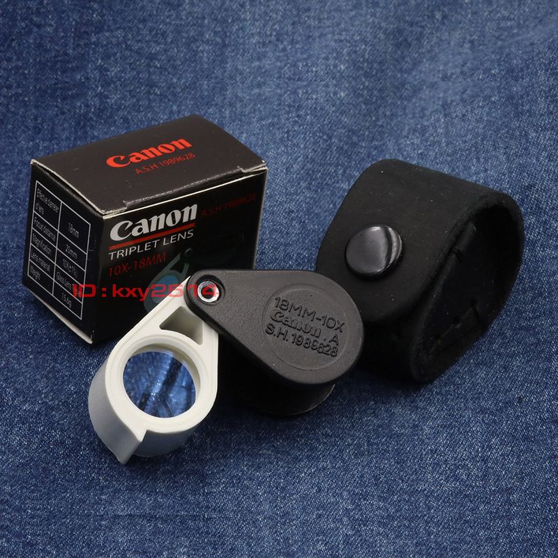 กล้องส่องพระ Canon 10x หน้าเลนส์ 18มม รุ่น Limited editon ดำก้านขาว (  ฟรี ซองหนัง ) บอดี๊สุดจ๊าบ... เลนส์แก้ว3ชั้นใสปิ้ง เคลือบมัลติโค๊ตสีฟ้า ตัดแสงเป็นเยื่ยม ส่องสบายตา ตะลุยได้ทุกสนาม ไม่เป็นสองรองใคร รับประกันคุณภาพ