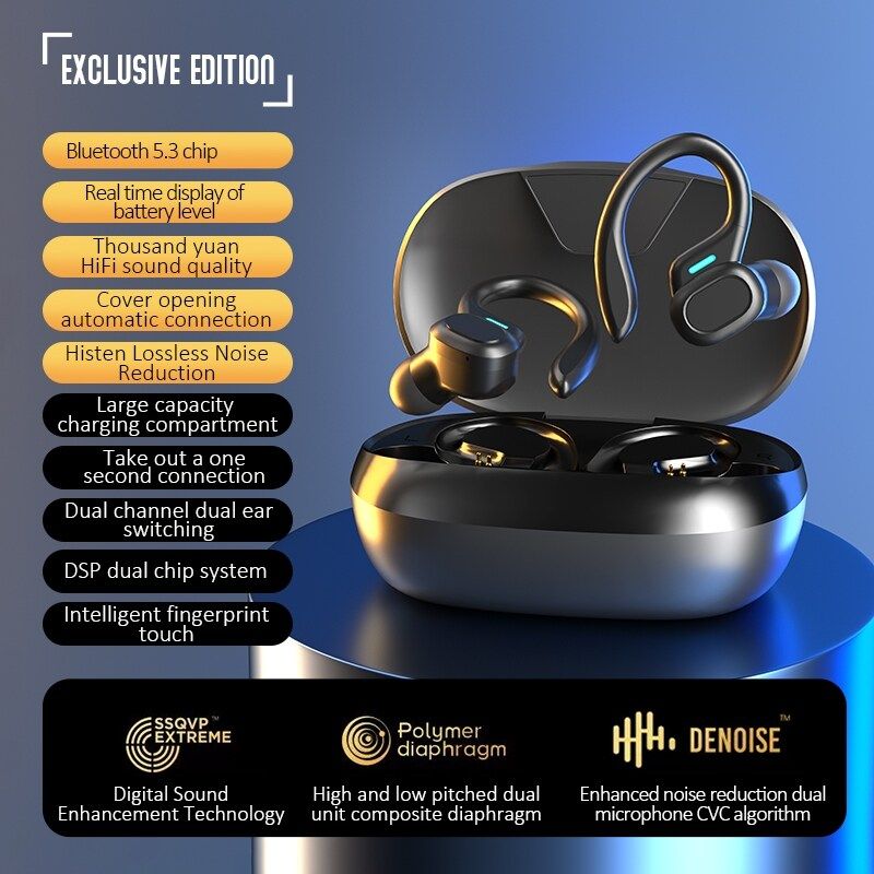 LIMITED 1 HOUR🔥 [BUY 1 SAVE ฿20]🔥MELODEE Original True Wireless Bluetooth Earphone Waterproof Sport Headset TWS HiFi Stereo Earbuds With Mic