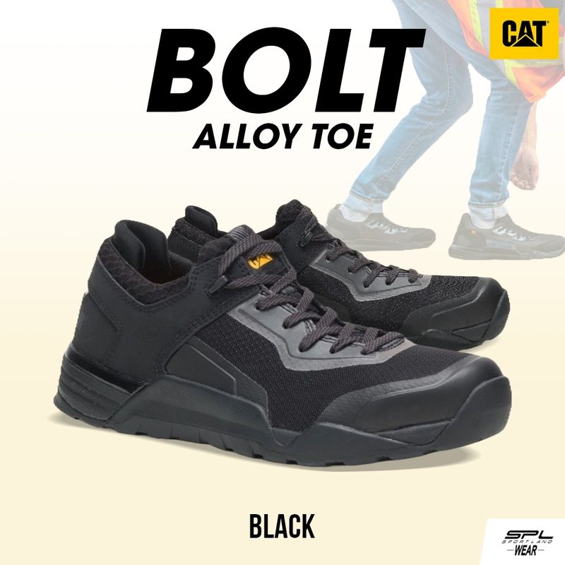 CAT Caterpillar รองเท้าเซฟตี้ผู้ชาย M Bolt Alloy Toe P91298 (6200)