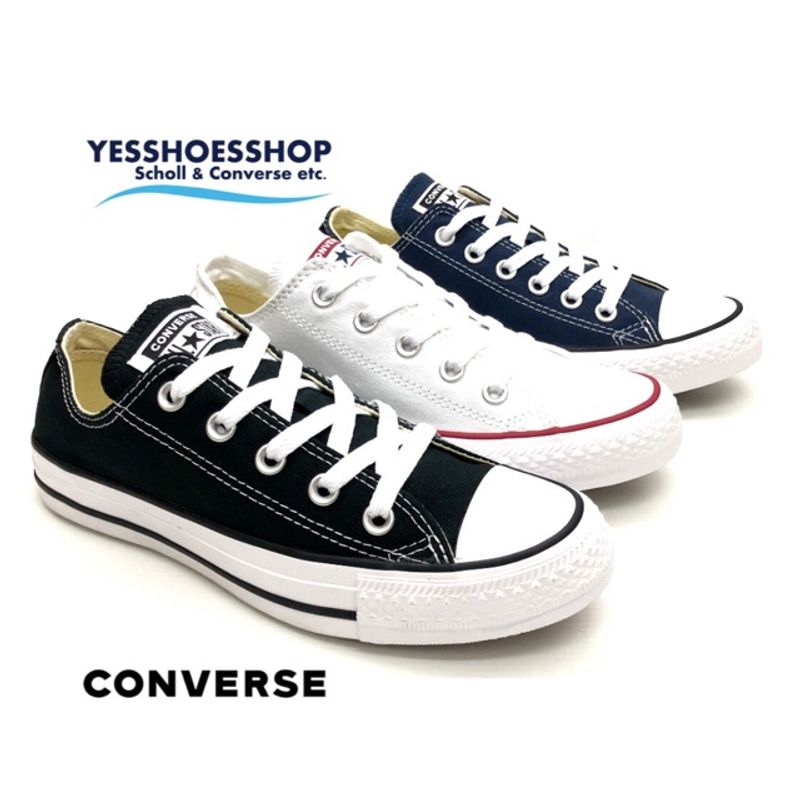 สินค้าพร้อมส่งรุ่น Converse All Star Ox รองเท้าผ้าใบคอนเวิรส์ไม่หุ้ม สินค้าลิขสิทธิ์แท้สำหรับหญิงและชาย