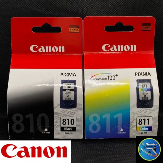 ตลับหมึก Canon 810,811 แท้จากศูนย์ Canon ไทย