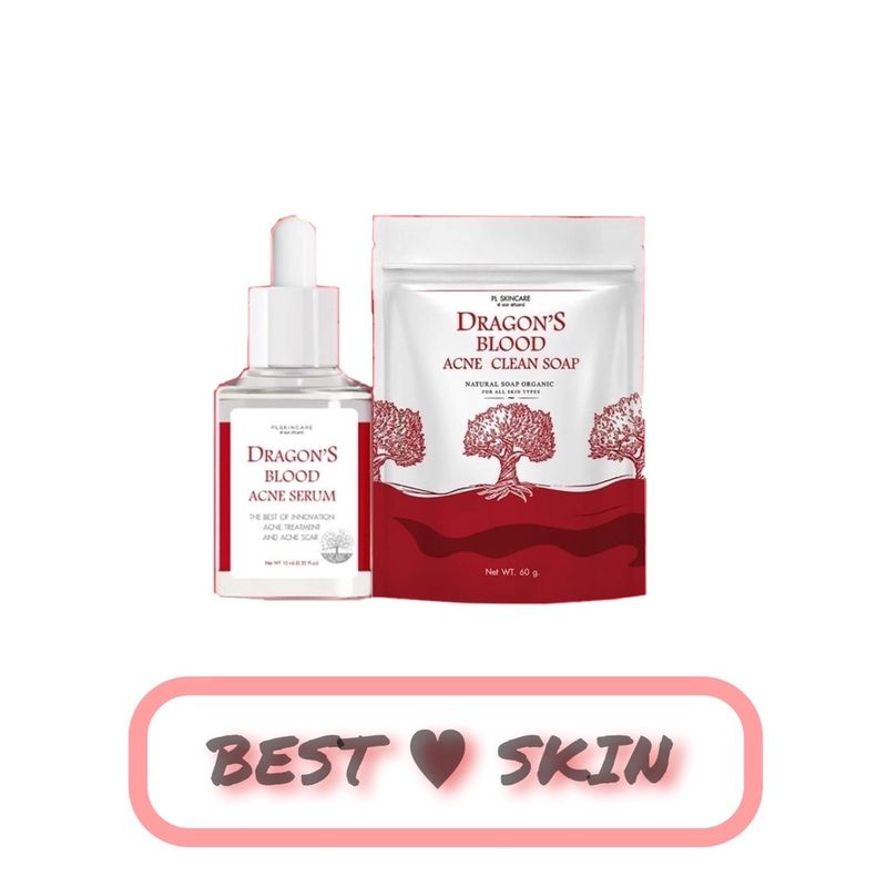 Dragon's Blood Acne เซรั่มเลือดมังกร คู่หูลดสิว