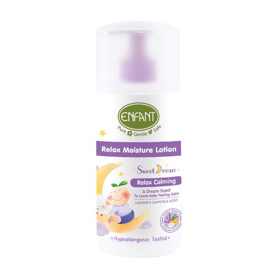 ENFANT (อองฟองต์) Sweet Dream Relax Moisture Lotion โลชั่นบำรุงผิว สูตรอ่อนโยน ใช้ได้ตั้งแต่เด็กแรกเกิด ขนาด 250 มล.