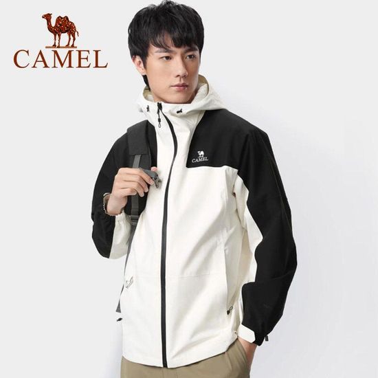 Cameljeans แจ็กเก็ตกันน้ำและกันลมท่องเที่ยวกลางแจ้งฤดูใบไม้ร่วงและฤดูหนาวแจ็คเก็ตใส่โจมตีสำหรับผู้ชาย