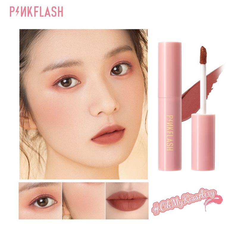 Pinkflash Ohmykisssairy ลิปสติก เนื้อแมตต์ กันน้ำ