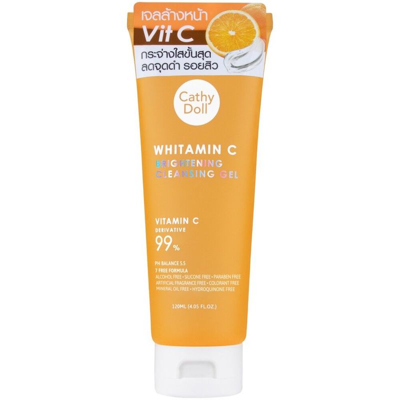 เคที่ดอลล์ วิตามินซี vit c เข้มข้น Cathy Doll Whitamin C Day Cream / Spot Serum / Cleansing / Toner / Body Lotion / Peeling Gel