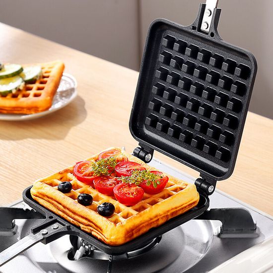 Household Kitchen Waffle Maker Pan Mould Mold Press Plate Cooking Baking Tool