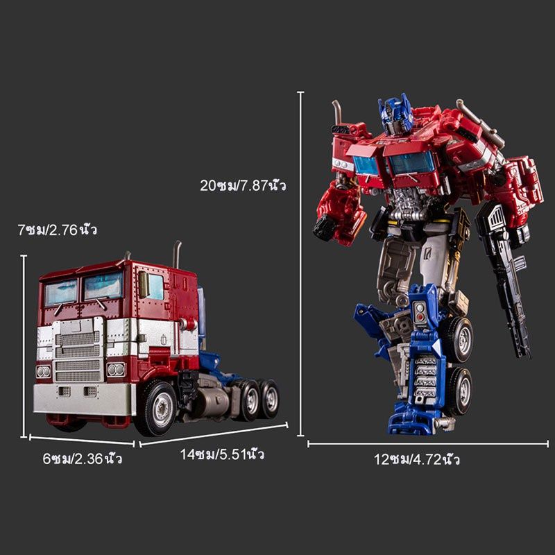 จัดส่งที่รวดเร็ว  SS38 V ของขวัญแปลงร่างของเล่น Optimus Prime Commander