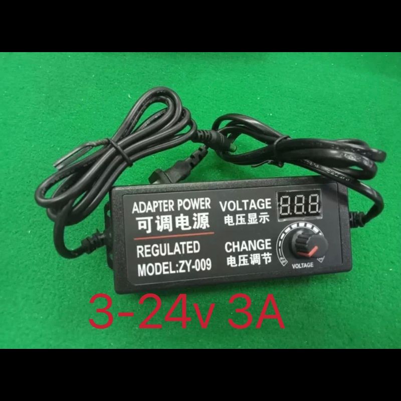 adapterปรับโวลท์ได้ 3V ～24V 3A /9-24V 5A