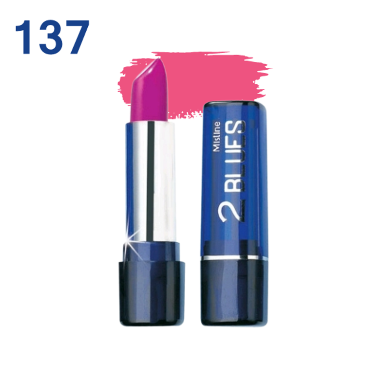 ลิปสติกเนื้อครีมมี่สุดฮิต มิสทีน ทู บลูส์ 3.7 กรัม / Mistine 2 Blues Lipstick 3.7 g.