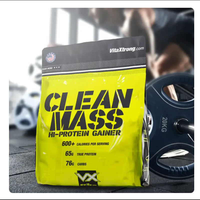 [ชุดโปรโมชัน] VITAXTRONG BAAM MASS V2 CLEAN MASS ขนาด 10 LBS เวย์โปรตีน เพิ่มน้ำหนัก/สร้างกล้ามเนื้อ FITWHEY