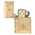 Zippo 46301 Lucky Clover Design