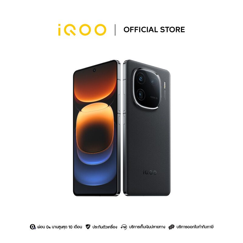 [พรีออเดอร์] iQOO 12 5G CPU : Snapdragon 8 Gen 3 จอ 6.78 นิ้ว  กล้องหน้า 16MP กล้องหลัง 50MP+64MP+50MP แบตเตอรี่ 5000 mAh ชาร์จไว 120W Flashcharge