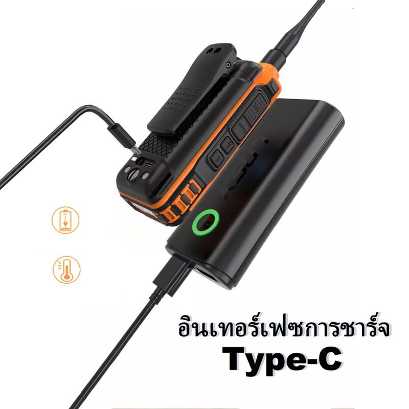 วอ วิทยุสื่อสาร ดำ motorola gp328 plus walkie talkie 10 วัตต์ กันน้ำและกันฝุ่น IP54 กลางแจ้ง 20กม ความจุขนาดใหญ่ 5800mAh 199 ช่อง walkie talkie วิทยุเอฟเอ็มแบบพกพา