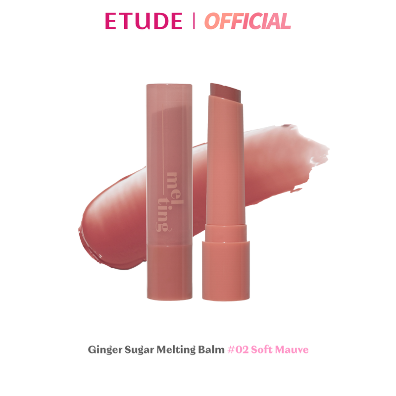 (ซื้อ1 ลด15% - ชิ้นที่2 77บาท ตั้งแต่วันที่ 6 ก.ค.20:00 - 9 ก.ค. 23:59) ETUDE (NEW) Ginger Sugar Melting Balm  ลิปบาล์ม อีทูดี้